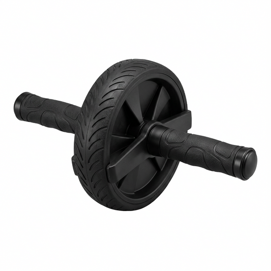 Roue abdominale Hardset ab roller sur fond blanc